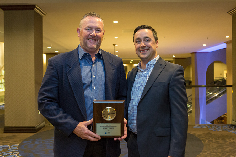 Mark Fenner Named CCA Outstanding CEO Communicator