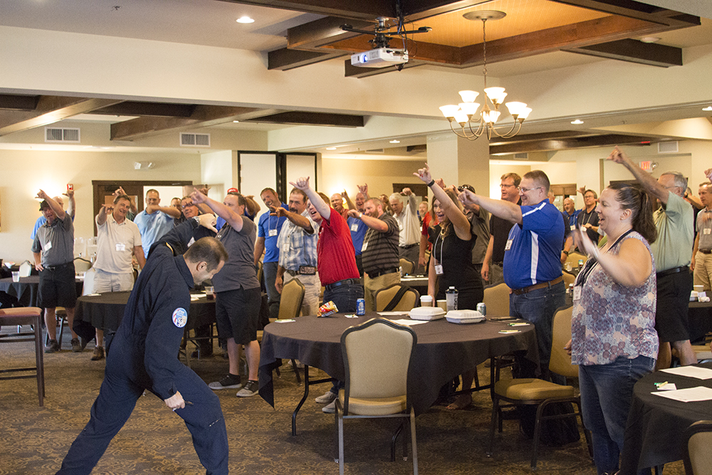 Managers Meeting Encourages Commitment to the Mission
